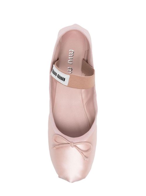 Satin ballerinas MIU MIU | 5F794DF-DX05QU6F0615